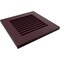 Ekena Millwork 12"W x 12"H True Fit PVC Louver Shutters Sample, Wine Red SAMPLE-TFPLVWR - alternate 3